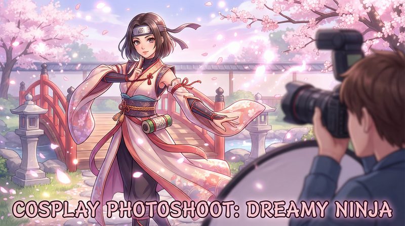 糖心 cosplay视频 - 樱花忍者写真